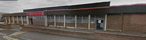 Front View of the MECCANO BAYKO Factory, Hanson Street, Liverpool